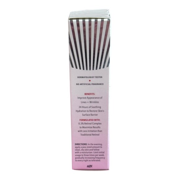 First Aid Beauty 0.3% Retinol Complex Serum With Peptides - Full Size 1 Oz Boxed - Picture 3 of 7